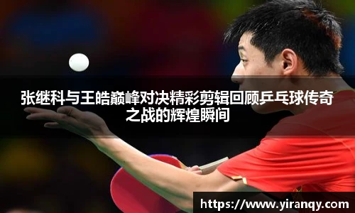 张继科与王皓巅峰对决精彩剪辑回顾乒乓球传奇之战的辉煌瞬间